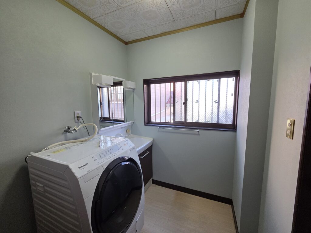 洗面所の施工後